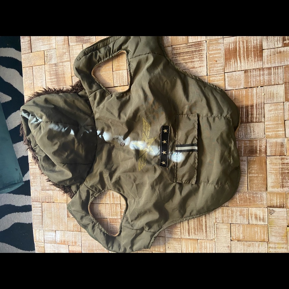 Army Style dog vest